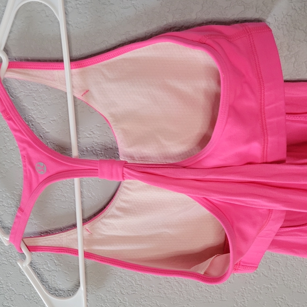 Lululemon Pink No Limits Tanktop - Picture 4 of 8